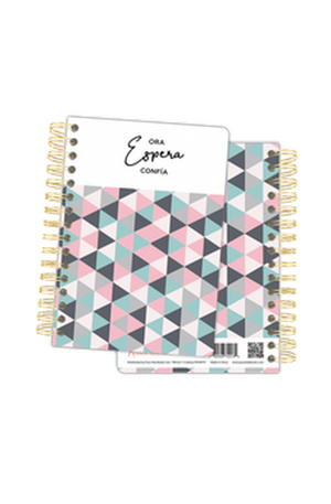Libreta Espiral Pequeña- Ora Espera Confia