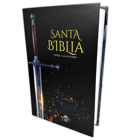 Image of BIBLIA RVR 1960 LETRA GRANDE 12.5 PUNTOS TAMANO MANUAL TAPA FLEX ESPADA