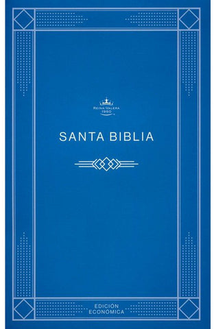 Image of Biblia RVR 1960 Económica Azul Rústica