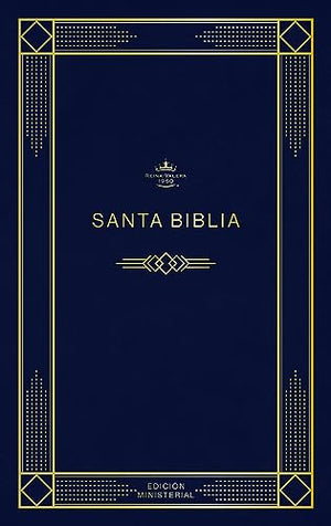 Biblia RVR 1960 Económica Azul Oscuro Rústica
