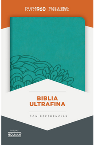 Image of Biblia RVR 1960 Ultrafina Aqua