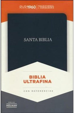 Image of Biblia RVR 1960 Ultrafina Piel Negra