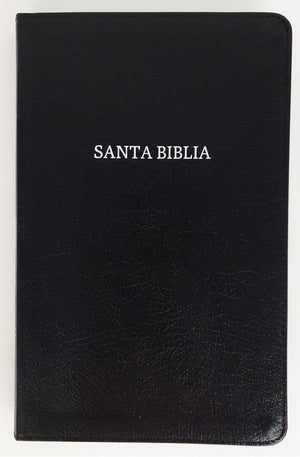 Biblia RVR 1960 Ultrafina Negro Piel Fabricada con Índice