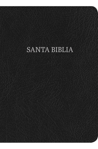 Image of Biblia RVR 1960 Letra Gigante Piel Fabricada Negro con Índice