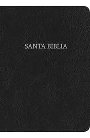 Image of Biblia RVR 1960 Compacta Negro Piel Fabricada