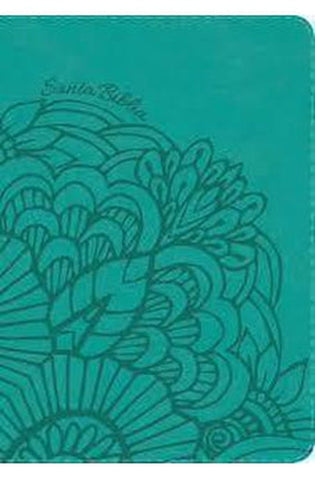 Image of Biblia RVR 1960 Compacta Símil Piel Aqua