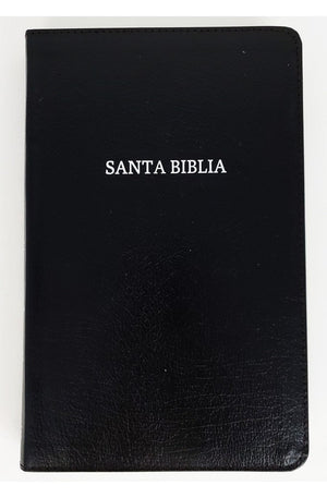 Biblia NVI Ultrafina Negro Piel Fabricada con Índice