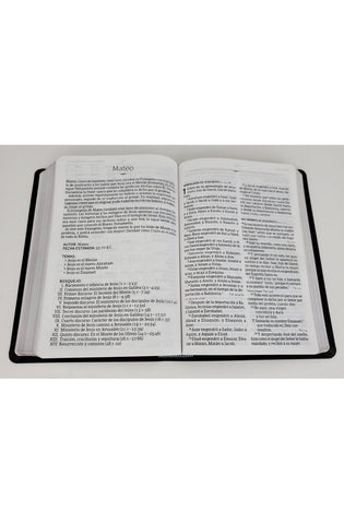 Image of Biblia RVR 1960 Letra Grande Tamaño Manual Negro