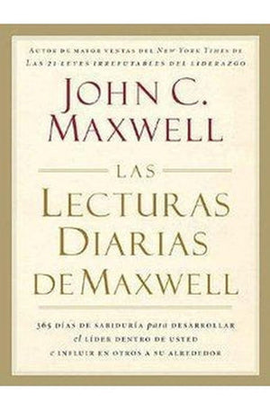 Las Lecturas Diarias De Maxwell Tapa Dura