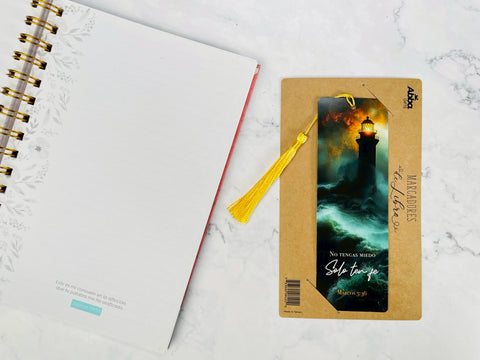 Image of Marcador de Libro con Tassel. No Tengas Miedo