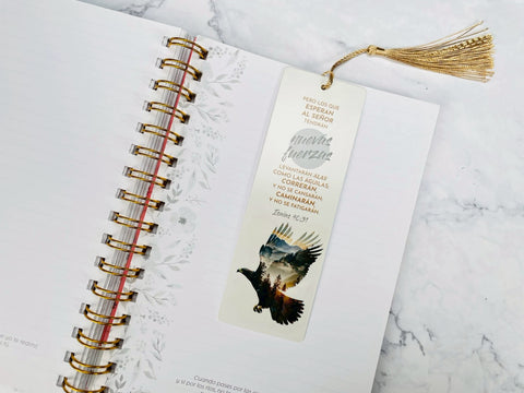 Image of Marcador de Libro con Tassel. Nuevas Fuerzas