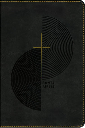 Biblia NTV Compacta Letra Gigante con Filament SentiPiel Gris Índice Letra Roja