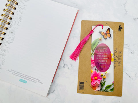 Image of Marcador de Libro con Tassel. Por lo Tanto