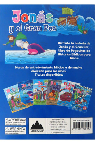 Image of JonaS y el Gran Pez Libro de Pegatinas