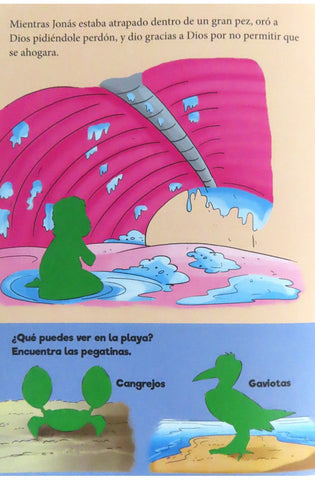 Image of JonaS y el Gran Pez Libro de Pegatinas