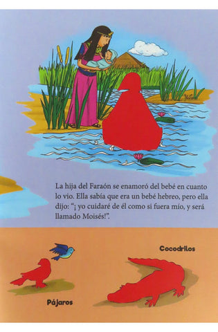 Image of Moises entre los Juncos Libro de Pegatinas