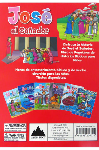 Image of Jose el Sonador Libro de Pegatinas