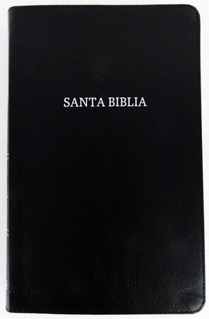 Biblia RVR 1960 Ultrafina Piel Negra