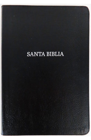 Biblia RVR 1960 Letra Gigante Piel Negro