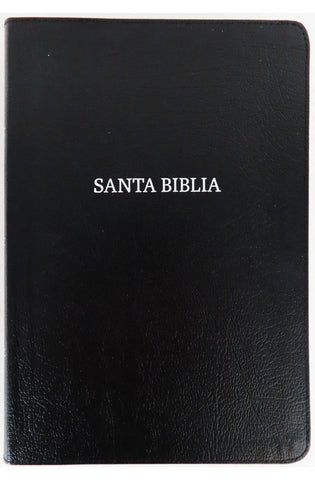 Image of Biblia RVR 1960 Letra Gigante Piel Negro