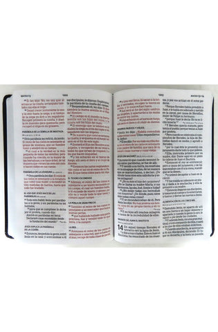 Image of Biblia RVR 1960 Letra Gigante Piel Negro