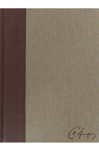 Image of Biblia RVR 1960 de Estudio Spurgeon Marrón Claro Tela