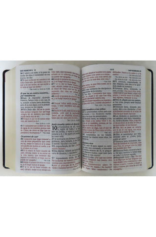 Image of Biblia RVR 1960 Letra Grande Tamaño Manual Maxiconcordancia negro piel