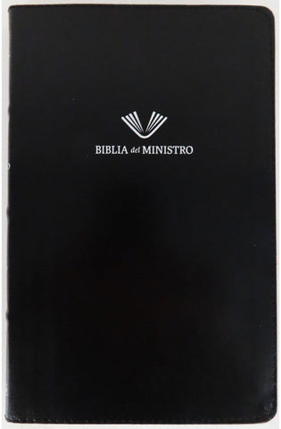 Image of Biblia RVR 1960 del Ministro Negro Piel Fabricada