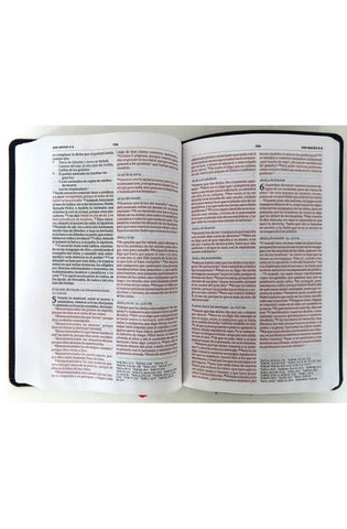 Image of Biblia RVR 1960 del Ministro Negro Piel Fabricada