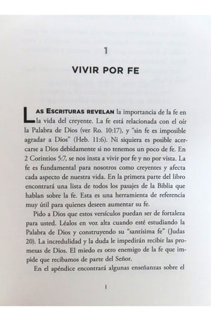 Escrituras para la Fe la Liberación y la Sanidad