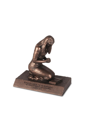 Escultura - Mujer de Oración - Arrodillada