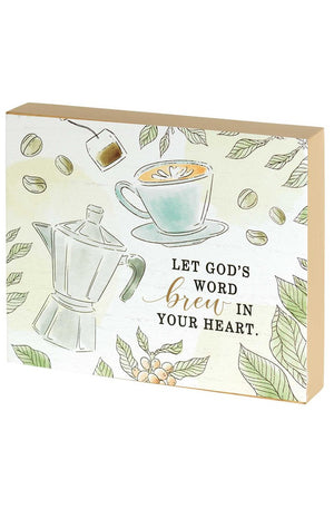 Cuadro - en ingles - Let God's Word Brew