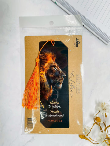 Image of Marcador de Libro con Tassel. Nunca te Fallaré