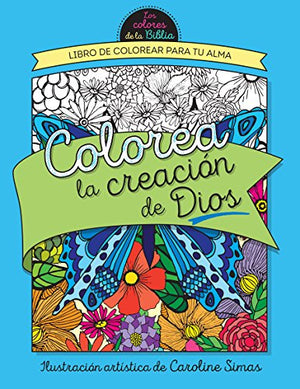 Colorea la Creación de Dios - Libro de Colorear para Adultos