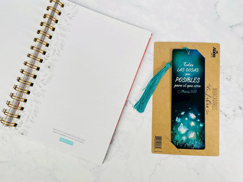 Image of Marcador de Libro con Tassel. Todas las Cosas