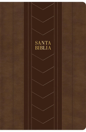 Biblia RVR 1960 Tamaño Manual Símil Piel Marrón