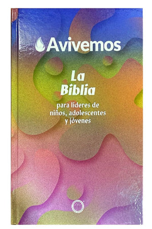 Biblia TLA de Estudio Avivemos Mediana Letra Grande Tapa Dura Colores