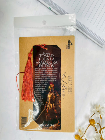Image of Marcador de Libro con Tassel. Armadura