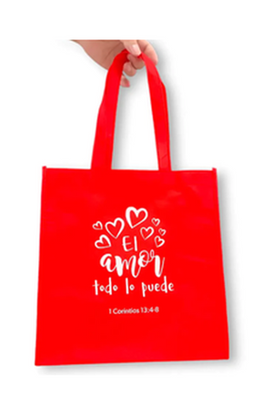 Bolsa Tote Bag Roja el Amor