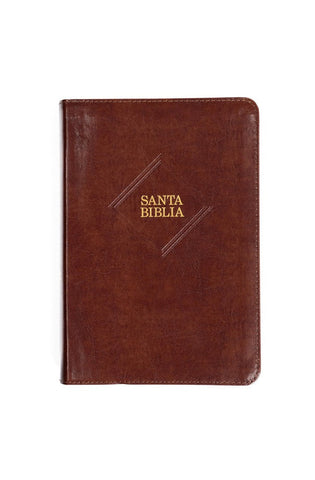 Image of Biblia RVR 1960 Letra Gigante Café Símil Piel