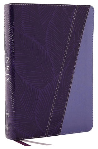 Image of New King James Study Bible - Purple Leathersoft