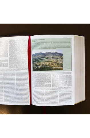 Image of New King James Study Bible - Purple Leathersoft