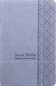 Image of Biblia RVR 1960 Letra Grande Tamaño Manual Gris Símil Piel