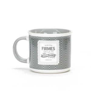 Taza 18 OZ Colección Valiente Velad Estad Firmes