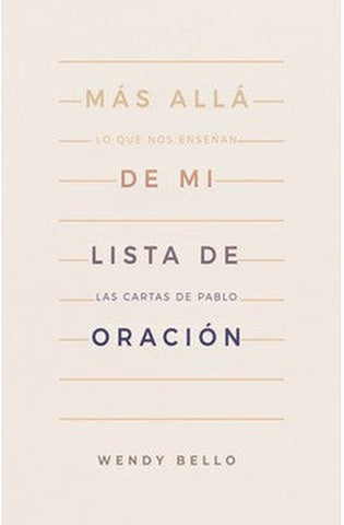 Image of Más Allá de mi Lista de Oración