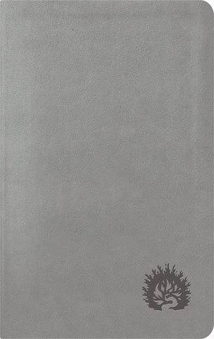 Image of Biblia NBLA de Estudio de La Reforma Edición Condensada Símil Piel Gris Claro