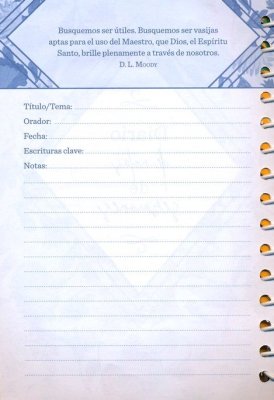 Image of Diario de Notas de Sermones