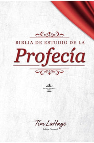 Biblia RVR 1960 de Estudio Profecía Tapa Dura con Índice