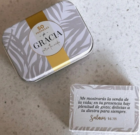 Image of 50 Promesas Metáicas Gracia