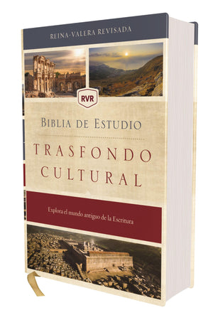 Biblia RVR de Estudio Trasfondo Cultural Tapa Dura Interior a Color Comfort Print